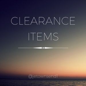 Clearance Items